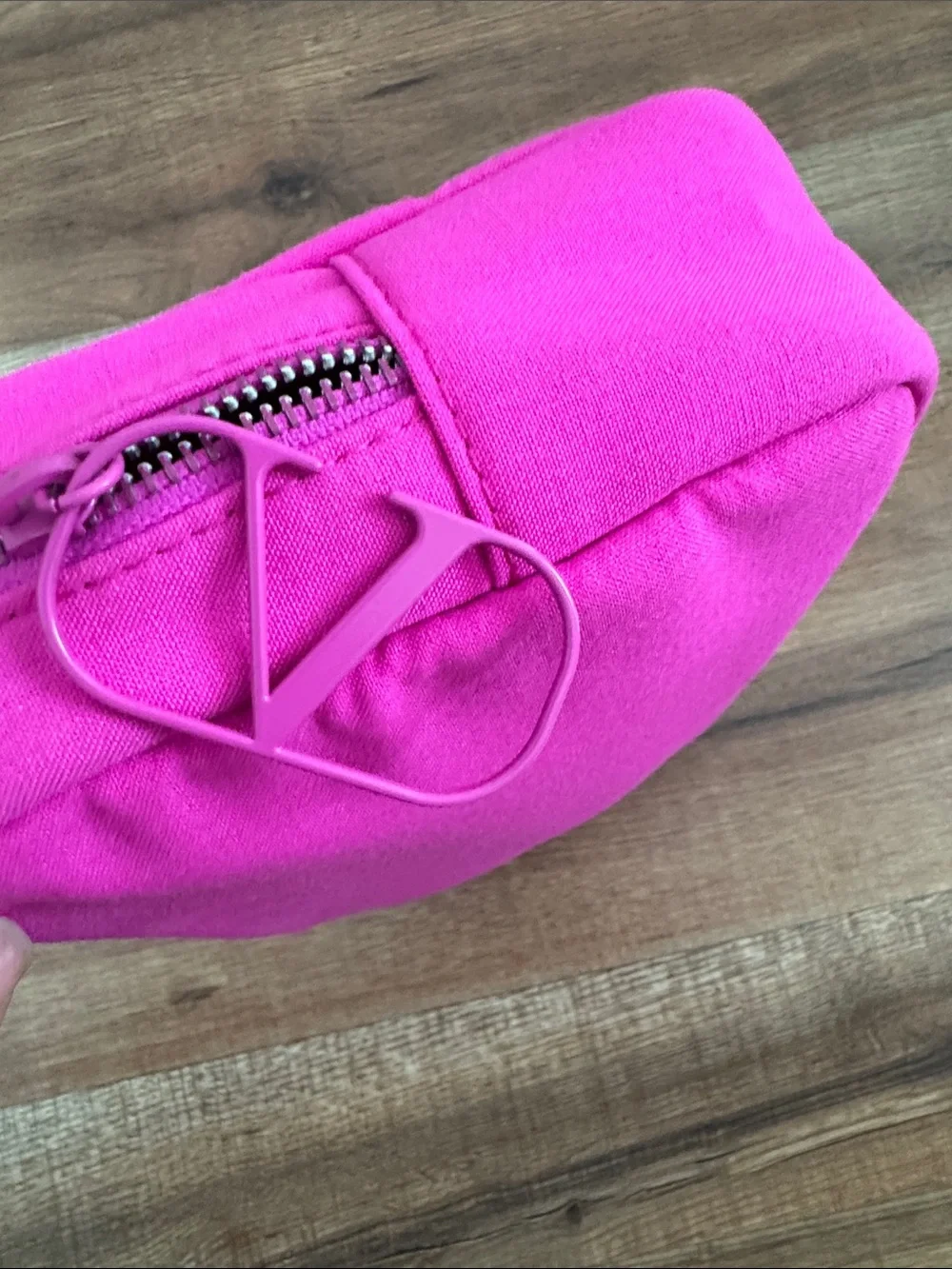 NWOT Valentino Pink Cosmetic / Toiletry bag